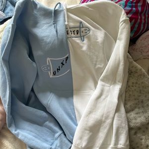 Unexpected split hoodie